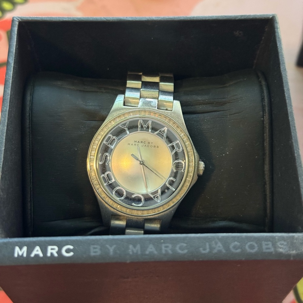 Marc by Marc Jacobs Silver-Tone Watch